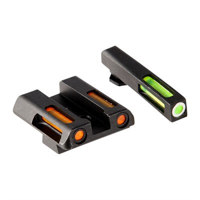 H3 LiteWave Tritium Orange Ring Front Sight with Green and Orange LitePipes