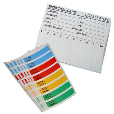 Reloading Load Identification Labels