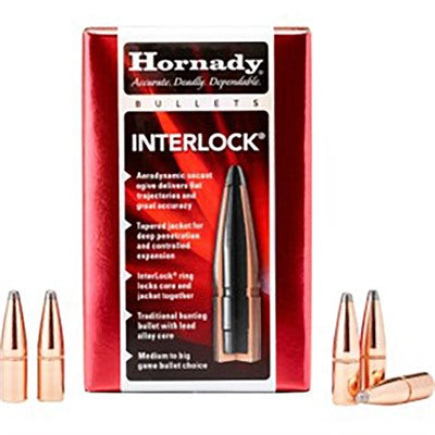 Hornady InterLock 7mm Caliber .284" 175gr SP Bullets 100-Count
