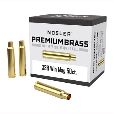 338 Winchester Magnum Brass Reloading Cases
