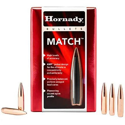 0.224" 22 Caliber HPBT Match Reloading Projectiles