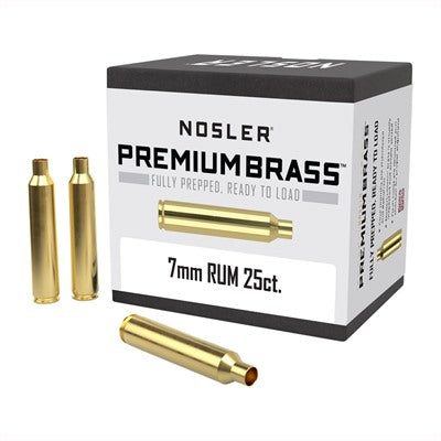 7MM RUM Premium Brass Reloading Cases