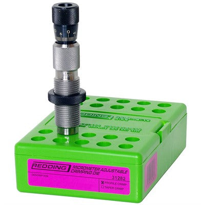 Reloading Adjustable Profile Crimp Die