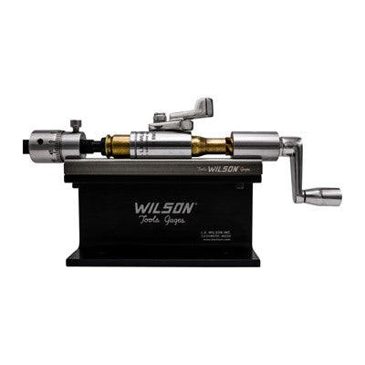 Wilson Stainless .50 Cal BMG Case Trimmer with Micro-Adjust, Holder Stand & Titanium Nitride Cutter