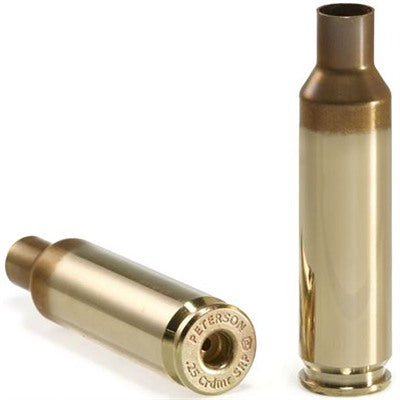 25 Creedmoor Brass Cartridge Cases