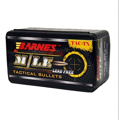 Barnes TAC-TX 6.5mm 264 Caliber Rifle Bullets