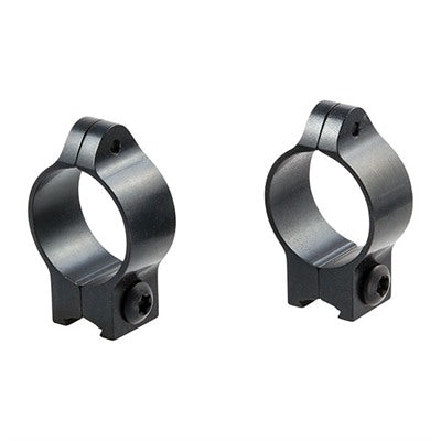 Low Profile 1" Black Scope Rings for 11MM Dovetail