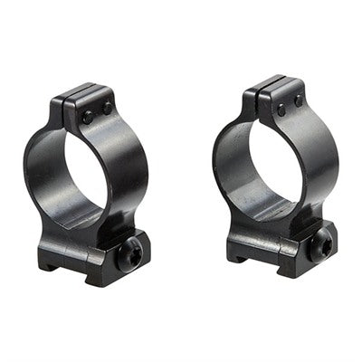 Talley QD Lever Scope Rings 1" Medium Black Satin 500004