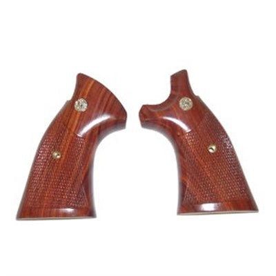 Square Checkered Grips for S&W K/L-Frame Revolvers