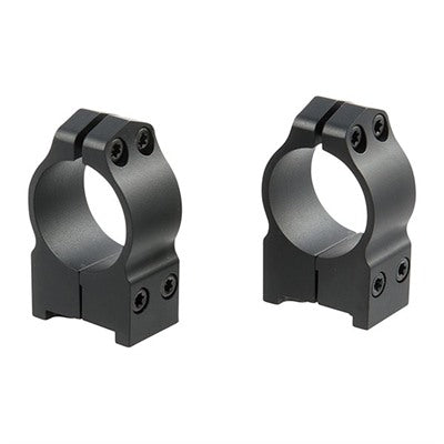 Warne Ruger 1 Inch Medium Fixed Scope Rings Matte