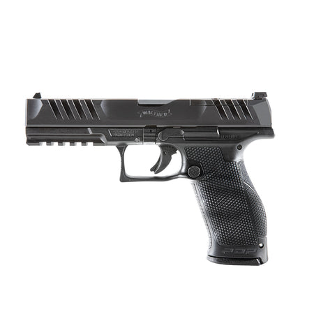 Walther PDP Optic Ready 9mm 5" Pistol, 10+1 Capacity, Black Finish