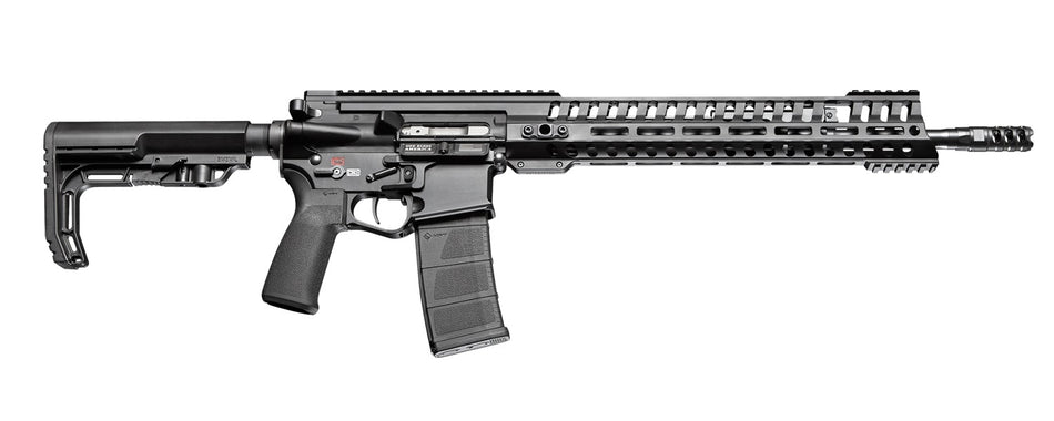 POF P415 Edge 5.56x45mm NATO 16.5" Rifle, 30+1, Black Hard Coat Anodized, 6-Position MFT Stock