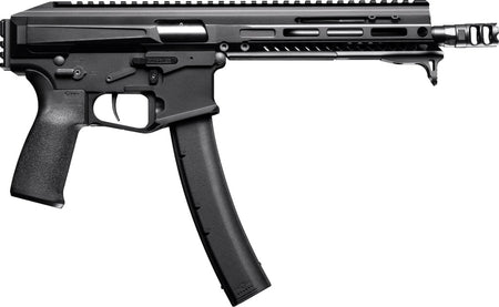 Patriot Ordnance Factory Phoenix Pistol 9mm Luger, 8" Barrel, Black, M-LOK Handguard
