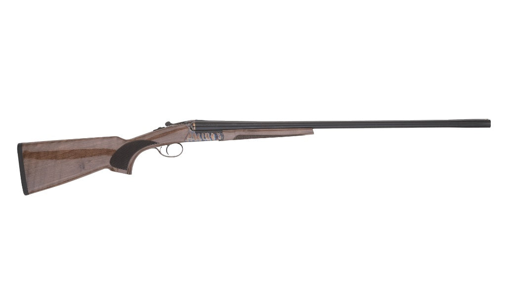 TriStar 38002 Phoenix 12 Gauge SxS Shotgun - Color Case Hardened Receiver, Gloss Walnut Stock, Ambidextrous