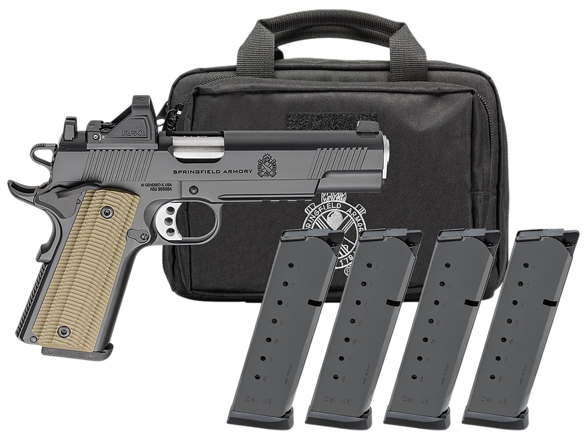 Springfield Armory 1911 Operator .45 ACP Pistol, 5" Barrel, 8-Round Magazine