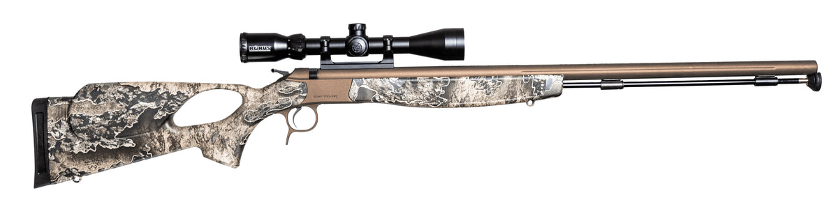 Optima V2/LR .50 Caliber Thumbhole Stock with Scope Pkg Realtree