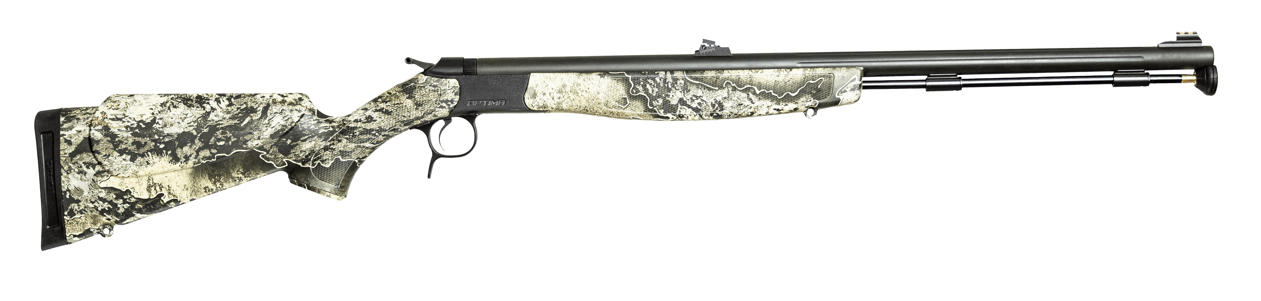 Optima V2 .50 Caliber Realtree Escape Camo Black Stock