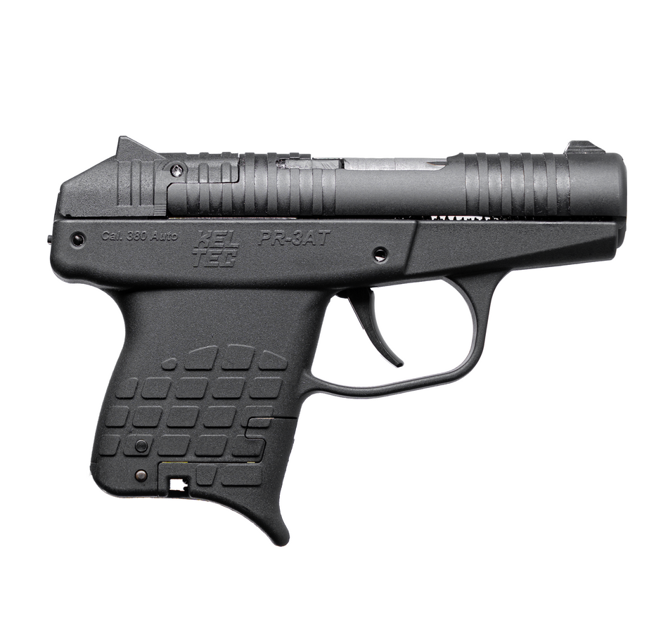 Kel-Tec PR-3AT Compact .380 ACP Pistol - Black, 10+1 Capacity, 2.85" Barrel