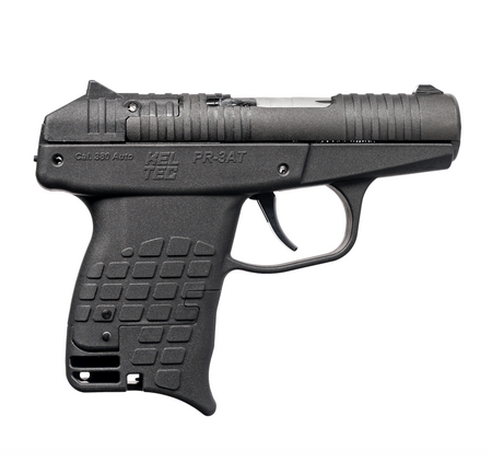 Kel-Tec PR3ATBLK PR-3AT Compact Frame 380 ACP 13+1 2.85" Black Rotating Barrel Shroud, Black Polymer Frame