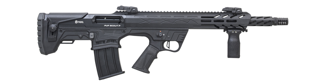 CITADEL PUP SCT PMP 12/18" BLK