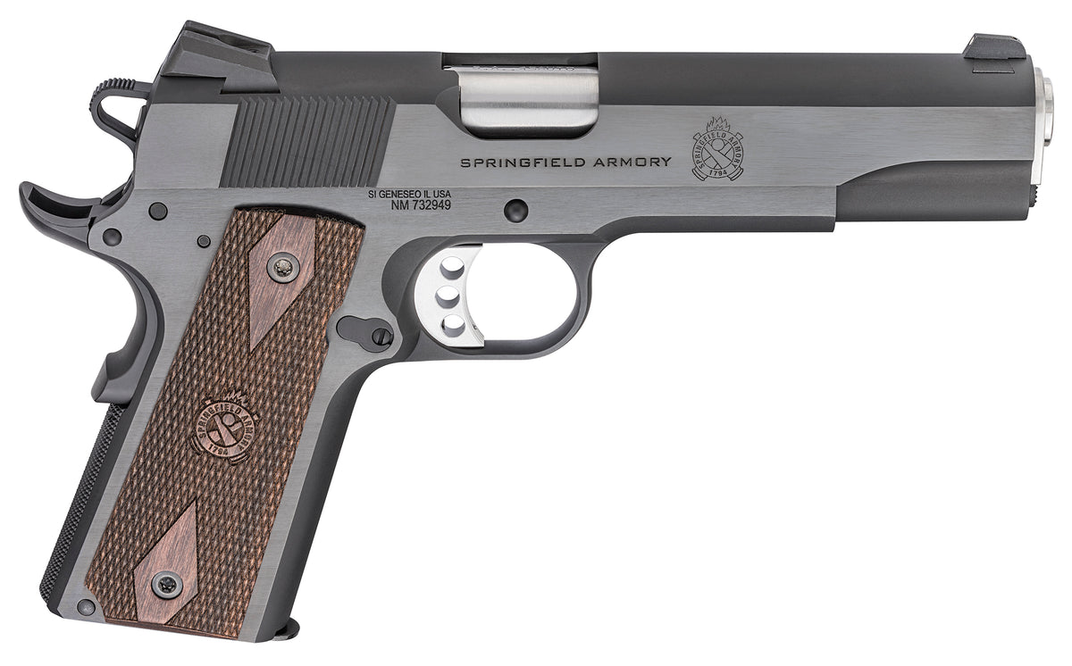 Springfield Armory PX9420 1911 Garrison .45 ACP 5" Stainless Barrel Blued Slide Pistol