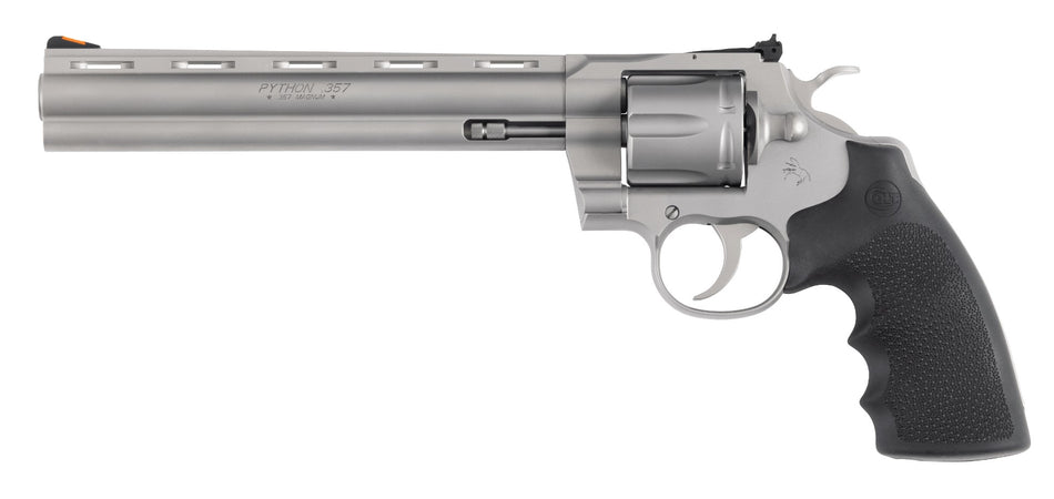 Colt Python .357 Mag/.38 Special 8" Bead Blasted Vent Rib Barrel 6-Shot Revolver
