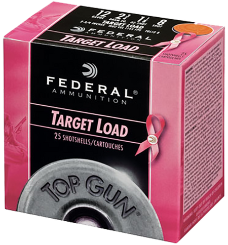 Federal 12 Gauge TGL12P8 Top Gun Special Edition Pink 2.75" 1-1/8oz 8 Shot