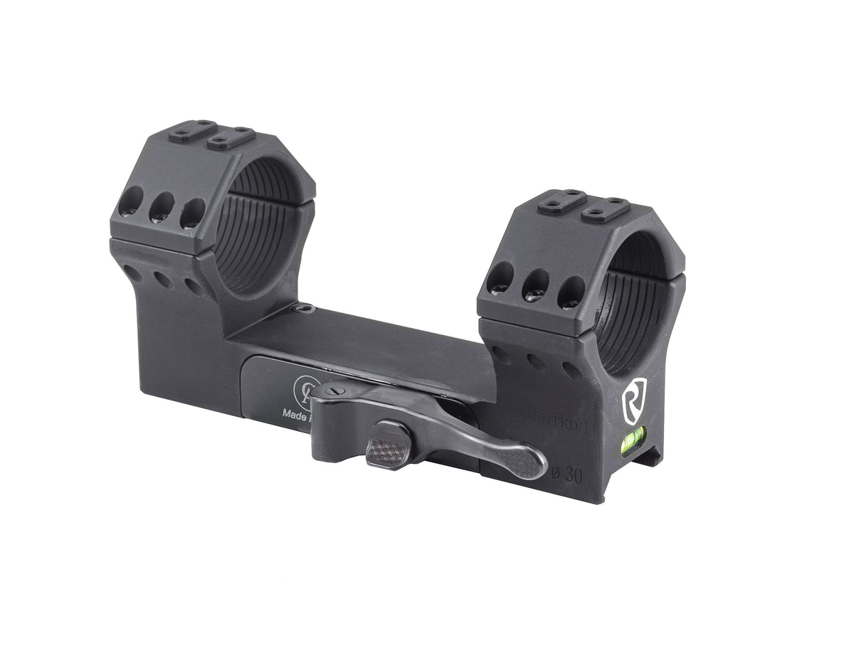 34mm QD Picatinny Optic Mount 0MOA Matte Black