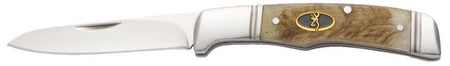 Browning Joint Venture Slip Joint Pocket Knife Jigged Sheep Horn 3-Inch Blade