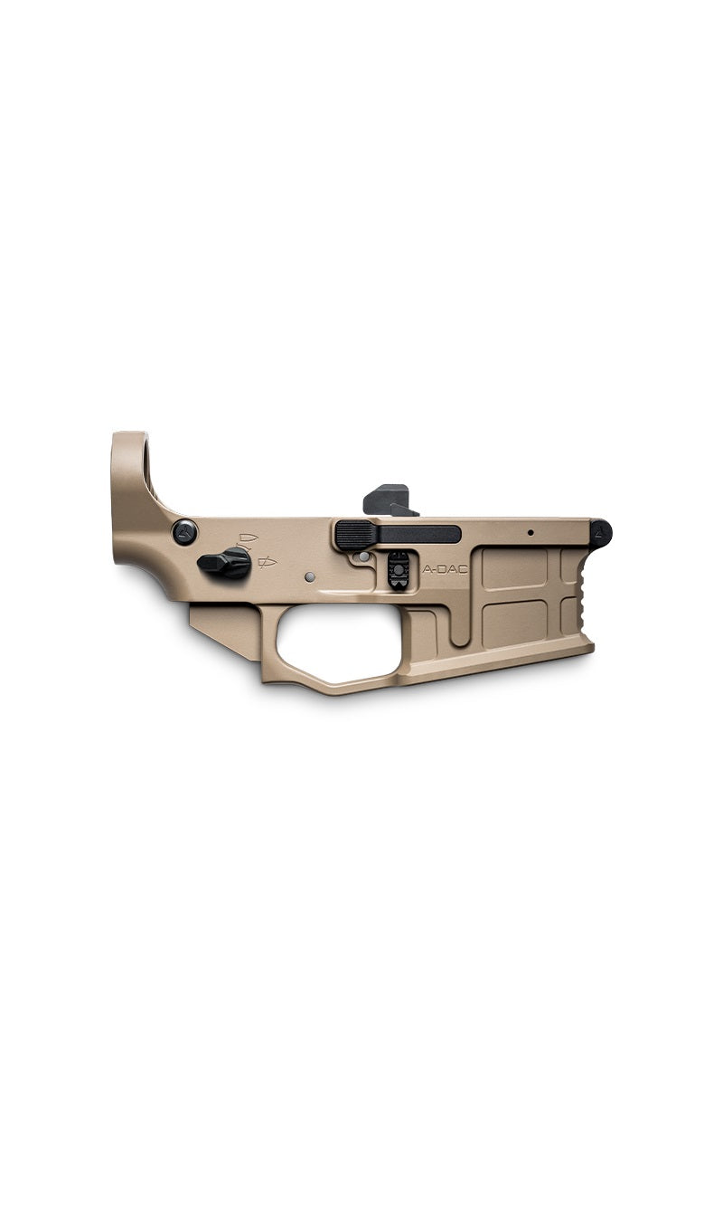 Radian Weapons R0390 A-DAC 15 Ambidextrous AR-15 Lower Receiver, FDE Finish
