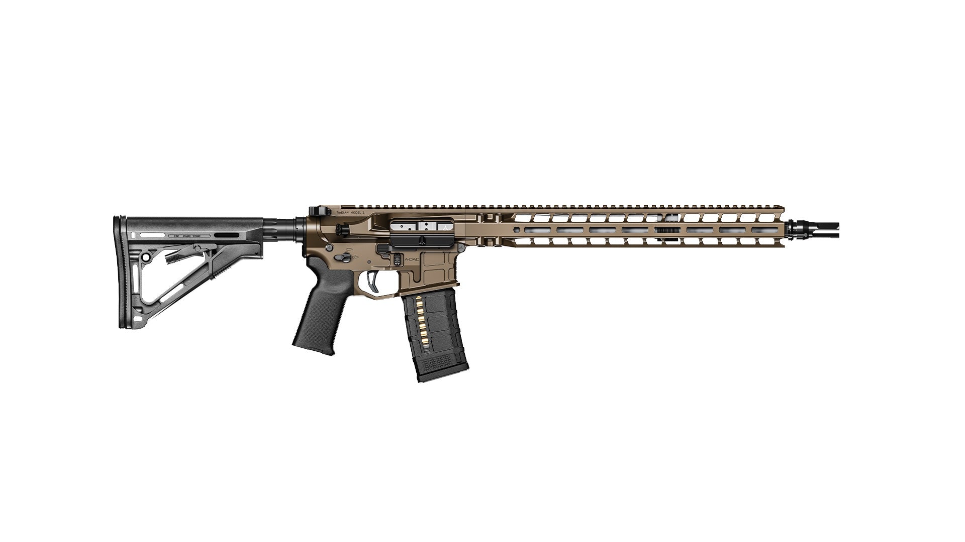 Radical Firearms R0856 Model 1 6mm ARC Rifle 18in Barrel 20rd Brown