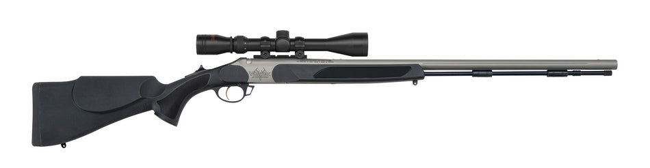 Traditions Vortek StrikerFire 1:24" VAPR Twist Muzzleloader 50 Cal Black Synthetic Stock 3-9x40 Duplex Scope
