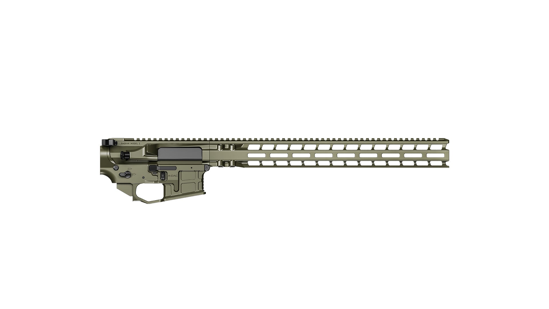 Radian Weapons Model 1 Builder Kit, 15.5in ODG M-LOK Handguard, Upper & Lower Receiver Set