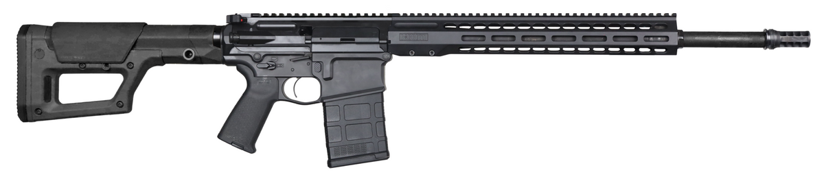 Barrett 18837 REC10 LR 6.5 Creedmoor 20+1 20-inch Black Match Grade Threaded Barrel, Black Cerakote Receiver w/Picatinny Rail, M-LOK Handguard, Magpul MOE Stock & Grip