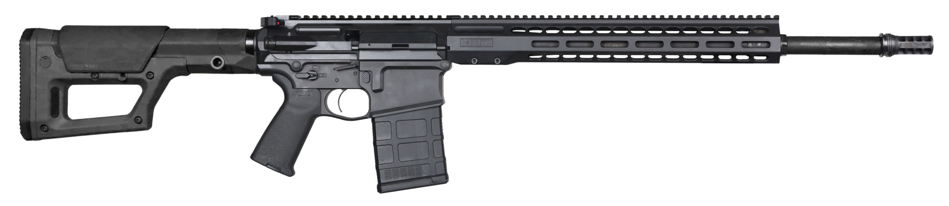 Barrett 18837 REC10 LR 6.5 Creedmoor 20+1 20-inch Black Match Grade Threaded Barrel, Black Cerakote Receiver w/Picatinny Rail, M-LOK Handguard, Magpul MOE Stock & Grip
