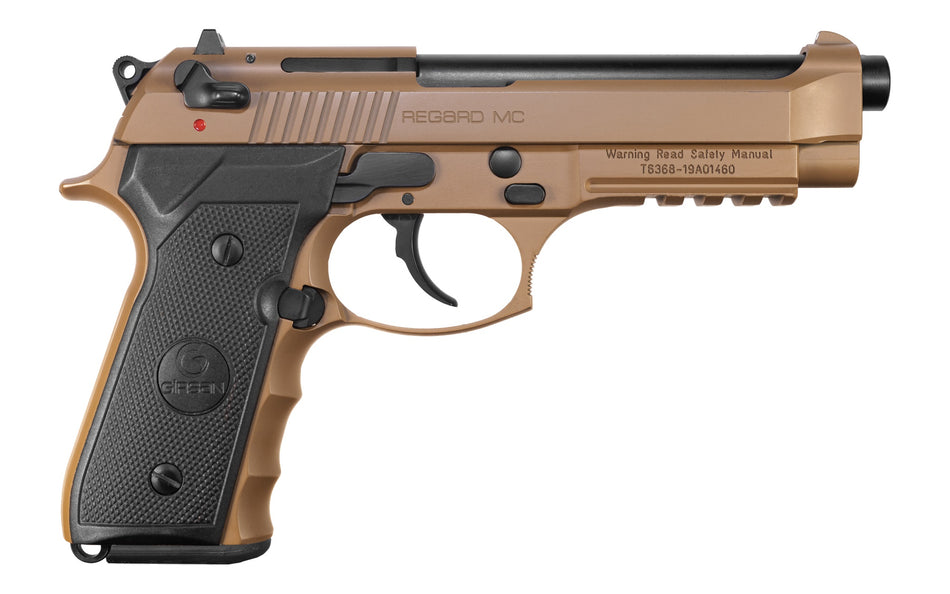 Girsan Regard MC 9mm Luger 18+1 Flat Dark Earth Pistol with 4.90" Barrel