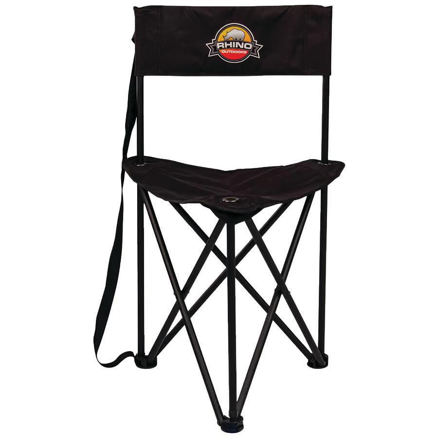 Rhino Outdoors Folding Tri-Pole Hunting Chair with Shoulder Strap