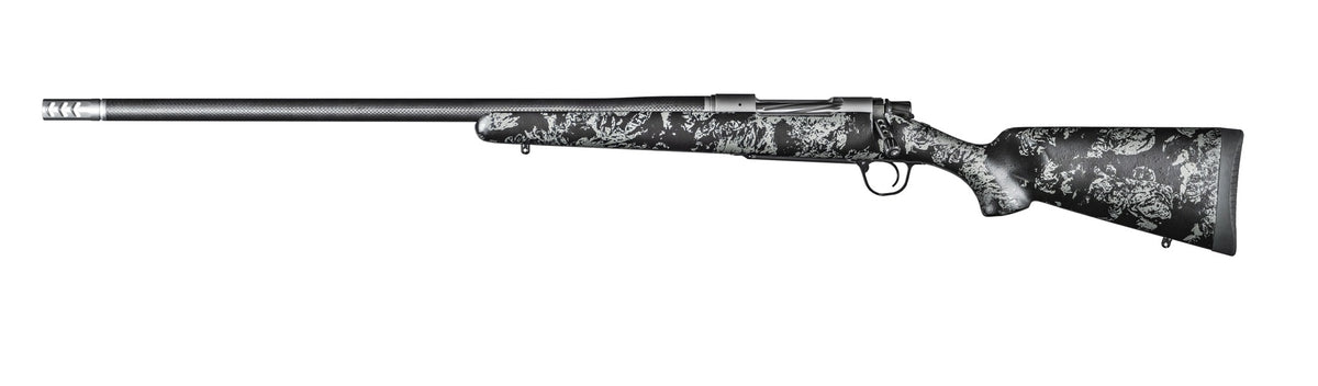 Christensen Arms Ridgeline FFT .300 PRC 3+1 22" Carbon Fiber Threaded Barrel Stainless Rifle, Black w/ Gray Accents, Left-Hand