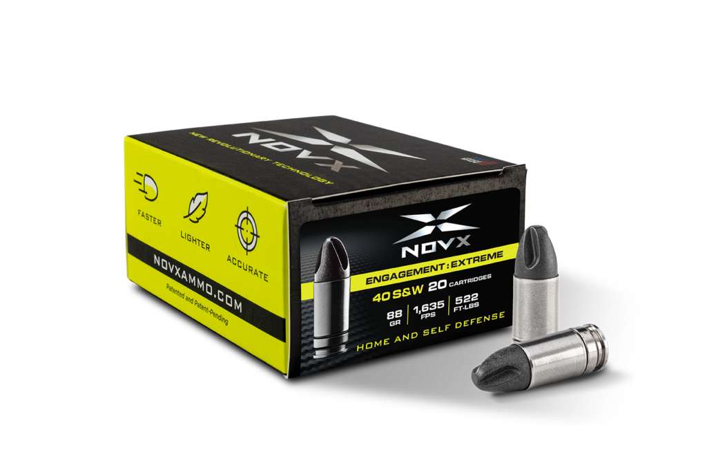 NovX .40 S&W 40EESS20 Engagement Extreme Lead Free SP 88 Grain