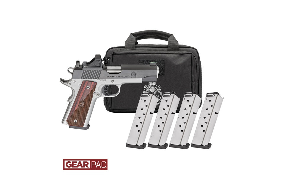 Springfield Armory 1911 Ronin 9mm Pistol, 4.25" Barrel, 9-Round Magazine