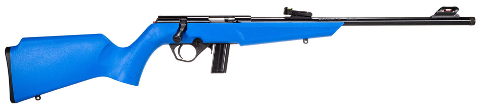 Rossi RB22 Compact .22 LR Rifle, 10+1 Capacity, 16" Barrel, Blue Monte Carlo Stock