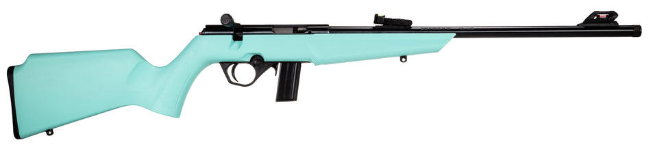Rossi RB22 Compact .22 LR Rifle, 10+1 Capacity, 16" Barrel, Cyan Monte Carlo Stock