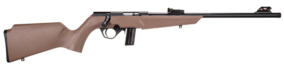 Rossi RB22 Compact .22 LR Rifle, 10+1 Capacity, 16" Free-Floating Barrel, Flat Dark Earth Stock