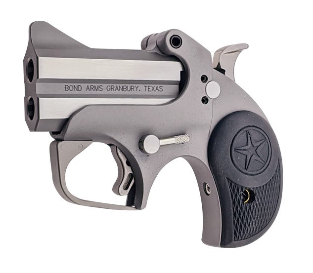 Bond Arms BARN Roughneck 9mm Luger 2-Shot 2.5" Rough Matte Stainless Derringer