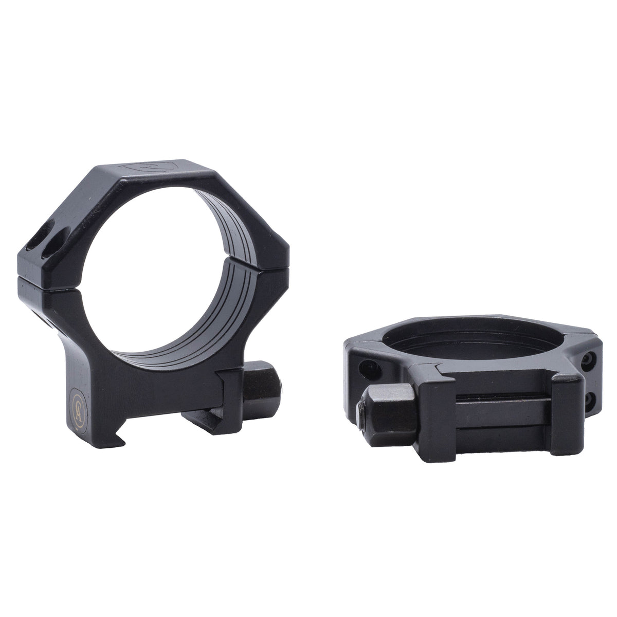 Riton by Contessa 34mm Hardened Steel Picatinny Rings, 8mm Height, Black XRC348S23