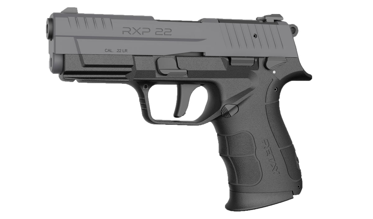 Retay RXP22 .22LR Black 18+1 DA/SA Pistol - RXP22-BLK-1318TH