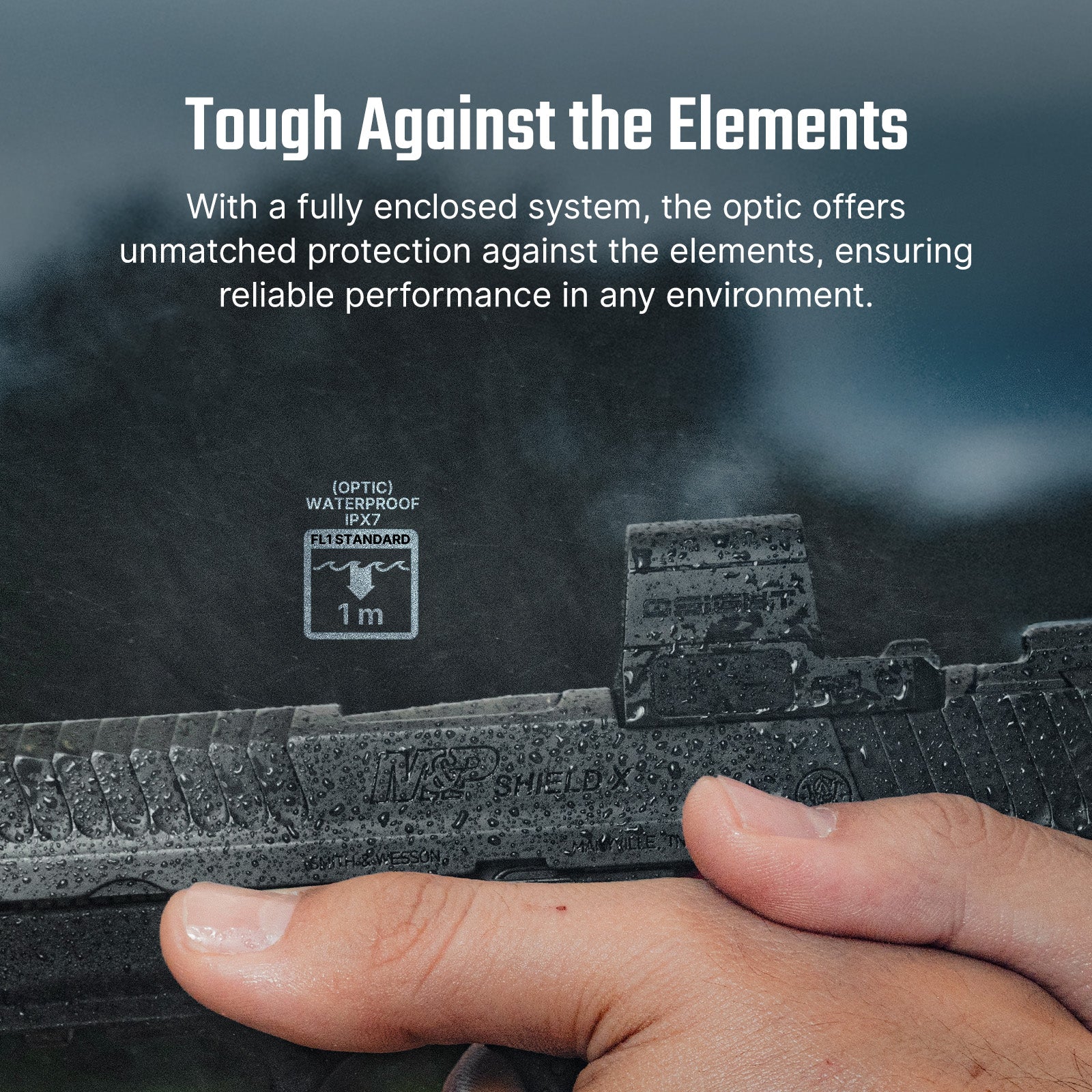 Osight SE 6 MOA Green Dot Enclosed Emitter Optic with RMSc Footprint