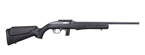 Rossi RS22 .22 LR Semi-Auto Rifle, 18" Threaded Barrel, 10+1 Capacity, Picatinny Rail, Black Polymer Stock