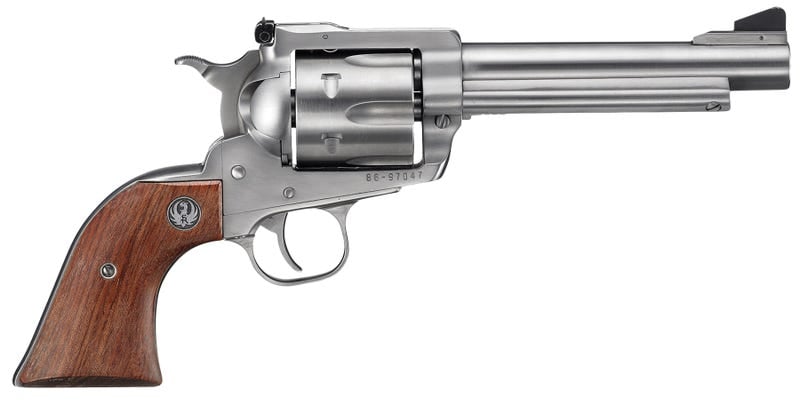 Ruger 0811 Super Blackhawk 44 Rem Mag/44 Special 6-Shot 5.50" Stainless Revolver, Hardwood Grip