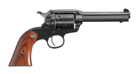 Ruger 0912 Bearcat 22 LR 6rd 4" Blued Alloy Steel Barrel, Frame & Engraved Cylinder, Hardwood Grip, Transfer Bar Safety, Exposed Hammer